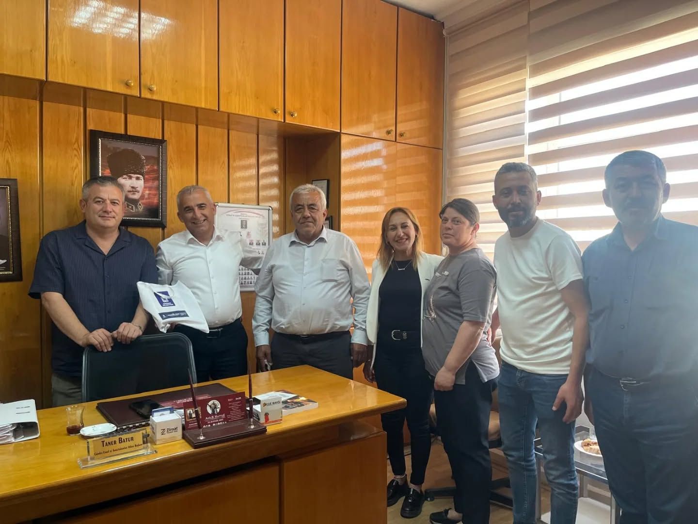 Belediye Başkanımız Av. İbrahim Büke’den Odamıza Ahilik Haftası Ziyareti